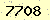 請輸入此驗證碼 : 7708