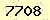 請輸入此驗證碼 : 7708
