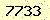 請輸入此驗證碼 : 7733