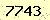 請輸入此驗證碼 : 7743