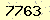 請輸入此驗證碼 : 7763