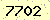 請輸入此驗證碼 : 7702