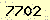 請輸入此驗證碼 : 7702