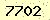 請輸入此驗證碼 : 7702