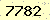 請輸入此驗證碼 : 7782
