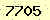 請輸入此驗證碼 : 7705
