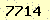 請輸入此驗證碼 : 7714
