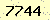 請輸入此驗證碼 : 7744