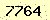請輸入此驗證碼 : 7764