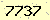 請輸入此驗證碼 : 7737