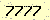 請輸入此驗證碼 : 7777
