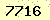請輸入此驗證碼 : 7716