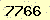 請輸入此驗證碼 : 7766