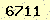 請輸入此驗證碼 : 6711