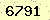 請輸入此驗證碼 : 6791