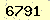 請輸入此驗證碼 : 6791
