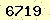 請輸入此驗證碼 : 6719