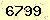 請輸入此驗證碼 : 6799