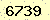請輸入此驗證碼 : 6739