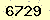 請輸入此驗證碼 : 6729