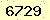 請輸入此驗證碼 : 6729