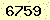 請輸入此驗證碼 : 6759