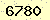 請輸入此驗證碼 : 6780