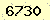 請輸入此驗證碼 : 6730