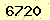 請輸入此驗證碼 : 6720