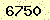 請輸入此驗證碼 : 6750