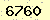 請輸入此驗證碼 : 6760