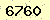 請輸入此驗證碼 : 6760