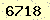 請輸入此驗證碼 : 6718
