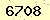 請輸入此驗證碼 : 6708
