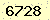 請輸入此驗證碼 : 6728