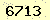 請輸入此驗證碼 : 6713