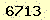 請輸入此驗證碼 : 6713
