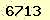 請輸入此驗證碼 : 6713