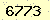 請輸入此驗證碼 : 6773