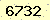 請輸入此驗證碼 : 6732