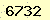 請輸入此驗證碼 : 6732