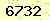 請輸入此驗證碼 : 6732