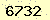 請輸入此驗證碼 : 6732