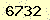 請輸入此驗證碼 : 6732