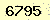 請輸入此驗證碼 : 6795