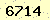 請輸入此驗證碼 : 6714