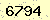 請輸入此驗證碼 : 6794