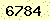 請輸入此驗證碼 : 6784