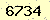 請輸入此驗證碼 : 6734
