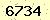 請輸入此驗證碼 : 6734